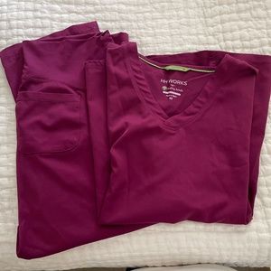 Maternity scrubs